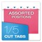 Pendaflex 1/5-Cut Tabs Colored Reinforced Hanging Letter Folders - Pink (25/Box)